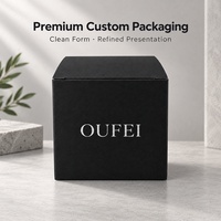 Boîte en carton pliable découpée sur mesure avec fermeture à languette ajustée, dimensions personnalisées pour la présentation de produits de détail