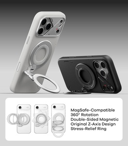 Regalos Promocionales, Accesorios para Consumidores, Organizador de Teléfono con Anillo de Doble Cara Estable, Soporte Magnético Giratorio Omnidireccional para Teléfono - Product Image 2