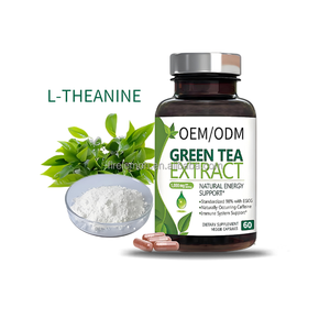 Oem/Odm Groene Thee Extract <span class=keywords><strong>Capsules</strong></span> L-Theanine Egcg 30Mg Cacaoflavanolen Voor Hersenwerkers Studenten En Vegetariërs 240 <span class=keywords><strong>Capsules</strong></span> - Product Image 3
