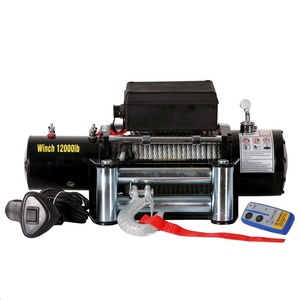 Cabrestante eléctrico de autorecuperación para Jeep, camión, remolque, SUV, 12000LBS, 12VDC, aprobado por la CE - Product Image 5