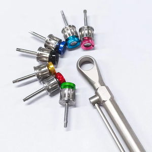 ประแจแรงบิดสำหรับทันตกรรมรากฟันเทียมชุดไขควงวงล้อสแตนเลสสีสันสดใสชุดเครื่องมือซ่อมแซมสำหรับไดรเวอร์10-70Ncm - Product Image 4