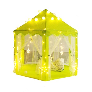 Prix promotionnel Tente de jeu hexagonale pour enfants Château de princesse <span class=keywords><strong>rose</strong></span> Tente <span class=keywords><strong>tipi</strong></span> pour enfants - Product Image 1