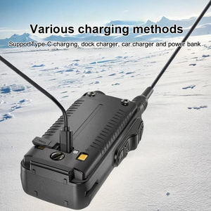 Full Frequency Handheld Transceiver for UV18L with 1.77" Color Display 0-10KM Range LED Flashlight for Hiking & Camping - Product Image 2