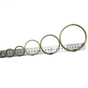 Anillas de Encuadernación de Bronce EWANG, Anillas de Hierro para Papelería, Clip para Colección de Papel - Product Image 1