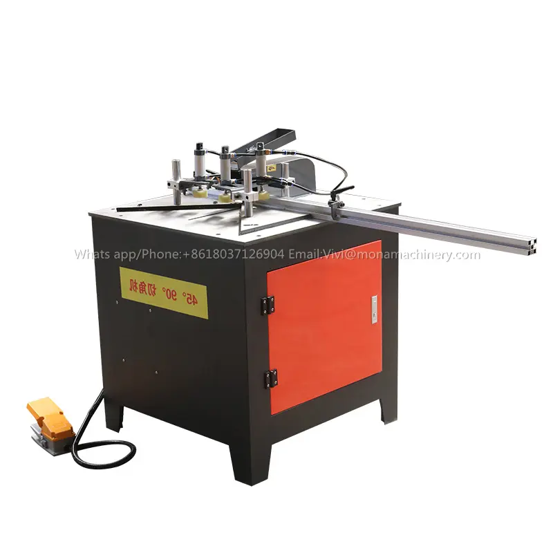 Factory Hot Sale Woodworking 45 90 Degree Angle Cutter Photo Frame Corner Cutter Photo Frame Saw Cutting Machine