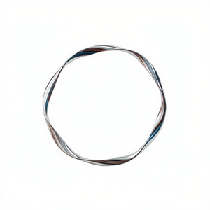 Bracciale Geometrico in Argento E3426, Design Minimalista, Gioiello Unisex per Uso Quotidiano - Product Image 1