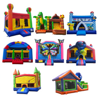Château gonflable commercial robuste en PVC, durable, grand format, pour enfants, adultes et écoles
