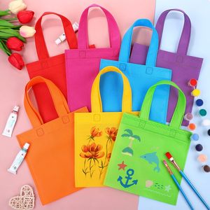Bolsa de Mano Recién Llegada, Fabricada con Tela Laminada No Tejida, con Logotipo Personalizado, Reutilizable para Compras, Abarrotes, Zapatos y Embalaje - Product Image 6