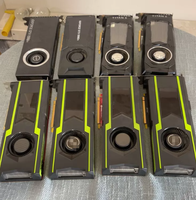 GPU Desktop Bekas GTX 1080Ti 11GB GDDR5X Berpendingin Kipas PCIe 4.0 untuk Gaming