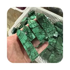 crystals wholesale bulk tower stone healing malachite mineral point tower polished craft for gift stone decorations