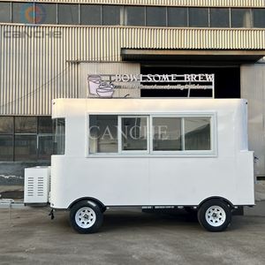 Chariot de vente ambulante multifonctionnel en acier inoxydable pour snacks, camion de crème glacée mobile d'extérieur, remorque de restauration rapide pour bâtonnets glacés - Vente chaude - Product Image 6