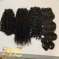 Extensions de cheveux humains 115 grammes, tresses sans nœuds Miracle Knots, ondulations profondes, pré-séparées, 100 mèches, pour crochet