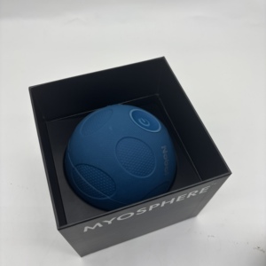 <span class=keywords><strong>Mini</strong></span> bola eléctrica de masaje corporal de tejido profundo, terapia vibratoria de calefacción para el hogar con función de calefacción, pantalla de mensajes - Product Image 2
