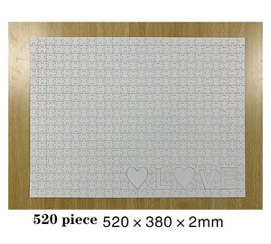 UV in ghép hình câu đố thăng hoa gỗ cứng trống ghép hình câu đố - Product Image 2