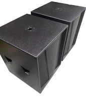 Système de sonorisation professionnel chinois pour DJ, haut-parleur passif de 18 pouces, grand caisson de basses S-18