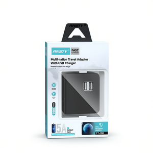 Adaptador de Viaje Universal Ansty CT-100 5A, Adaptador de Enchufe de Alta Amplitud para Uso Mundial - Product Image 2
