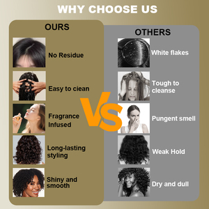 Jotigo Curl Activator Crème et <span class=keywords><strong>gel</strong></span> smoothie anti-frisottis pour cheveux bouclés Produits <span class=keywords><strong>de</strong></span> soin avec hydratation - Product Image 6