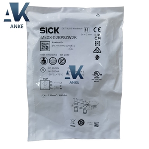 Capteur de proximité inductif SICK IME08-02BPSZW2K PNP 1040871 avec montage encastré et portée de détection de 2 mm - Product Image 1