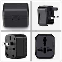 Adaptor Charger Perjalanan Universal Logo Kustom Multi Soket Kit Adaptor Perjalanan Kecil untuk Pribadi