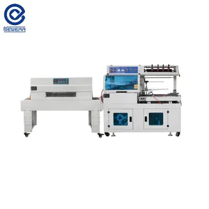 Made In China Best Seller Plastic Film L Type Heat Sealing Cutting Machine Shrink Tunnel Sealer Packager Wrapping Machine