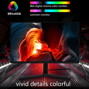 Moniteur à écran incurvé de 27 pouces 165 Hz 2K 4K 2560*1440 16:9 Moniteur de jeu super large avec lumière respiratoire - Product Image 3