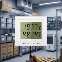 Thermomètres numériques avec écran LCD, capteur de température et d'humidité, point de rosée, RS485 MODBUS-RTU, plage de fonctionnement -20~70°C