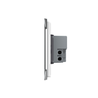 Interruptor de Luz Táctil de Pared de Lujo Livolo US/AU de 3 Vías y 1 Interruptor