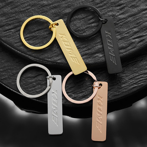 Porte-clés personnalisé avec <span class=keywords><strong>logo</strong></span>, plaqué or, argent, cuivre, noir, mini porte-clés en alliage de zinc, vente en gros, porte-clés avec <span class=keywords><strong>logo</strong></span> personnalisé - Product Image 4
