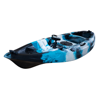 TOLLEE Bateau kayak de pêche en plastique moulé Roto Kayak simple pour l'artisanat de jeux d'eau
