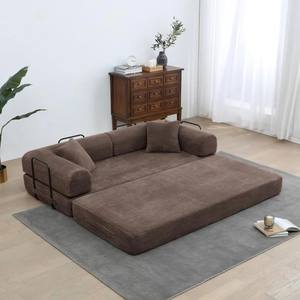 Sofá Cama Modular Moderno, Portátil y Ecológico, Diseño Compacto, Relleno de Esponja Completa, Sofá Cama de 3 Plazas para Sala de Estar - Product Image 1