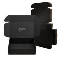 Boîte d'expédition pliable en carton ondulé personnalisée pour bijoux, emballage cadeau par abonnement, impression de logo