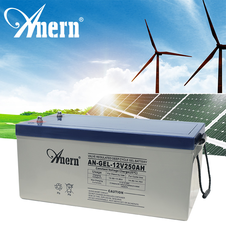 Солнечная батарея для хранения энергии lifepo4 12 В 100 Ач 200 Ач Свинцово-кислотные аккумуляторы