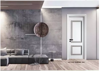 Pintu Interior Laminasi Tahan Air dengan Lapisan MDF/Kayu/PVC