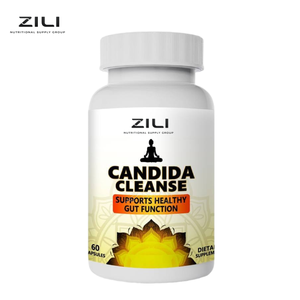 แคปซูลแคนดิดา คลีนส์ สมุนไพรบำรุงสุขภาพลำไส้ ช่วยดีท็อกซ์ |   ผลิตภัณฑ์เสริมอาหารธรรมชาติสำหรับช่วยดูแลจุลินทรีย์แคนดิดา |   ผลิตภัณฑ์เสริมอาหารแบบ OEM สำหรับแบรนด์ส่วนตัว - Product Image 1