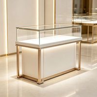 Vitrine d'exposition LED écologique avec couleurs personnalisables pour la vente au détail et les musées