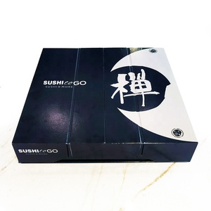 Caja de Regalo de Diseño Personalizado de Alta Calidad para <span class=keywords><strong>Sushi</strong></span> Desechable para Llevar Caja de Empaque de <span class=keywords><strong>Sushi</strong></span> para Llevar - Product Image 4