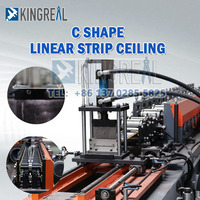 Máquina Formadora de Paneles de Aluminio para Techo KINGREAL, Máquina para Fabricar Paneles de Pared de Lámina de Acero Galvanizado, Máquina para Hacer Techos Suspendidos