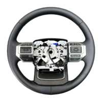 Volant en cuir intégral pour Toyota Prado 120 150 LC79 Yaris GR Hilux 4Runner Mark X CHR, en stock