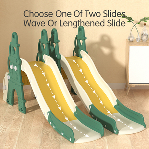 Maisonnette en plastique pour enfants avec toboggan et balançoire, <span class=keywords><strong>jouet</strong></span> éducatif pour l'intérieur et l'extérieur, jardin, cour, camion pour enfants, jouets pour bébés pour la garderie - Product Image 6