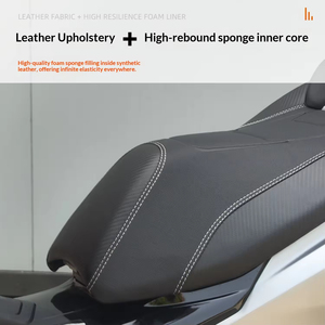 Coussin de Selle de Moto Personnalisé Antidérapant Épaissi à Haut Rebond Imperméable Respirant Confort Amélioré pour - Product Image 2