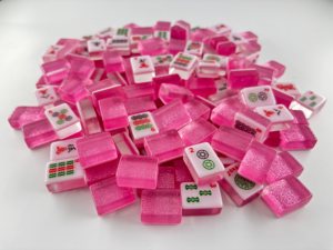 Modern American Luxury Acrylic Automatic Mahjong Machine 160-Piece Eco-Friendly Custom Color Portable Travel <b>Board</b> Game Mahjong - Product Image 4