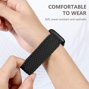 <span class=keywords><strong>Bracelet</strong></span> en tissu de nylon tressé de nouveau Style pour <span class=keywords><strong>Apple</strong></span> <span class=keywords><strong>Watch</strong></span> <span class=keywords><strong>Compatible</strong></span> 44mm 40mm 38mm 42mm modèles <span class=keywords><strong>Bracelet</strong></span> de ceinture élastique pour Iwatch Band - Product Image 4