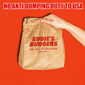 Bolsa de embalaje de hamburguesas Kraft de grado alimenticio respetuoso con el medio ambiente impresa personalizada, bolsa de sándwich de <span class=keywords><strong>papel</strong></span> marrón recubierta de cera para patatas fritas, galletas de panadería - Product Image 2