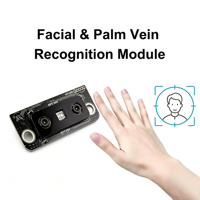Módulo de Reconocimiento Facial y de Venas de la Palma de la Mano BFP39H, Binocular Biométrico Dual, Detección en Vivo, UART, USB, Control de Acceso Inteligente con Pantalla LCD