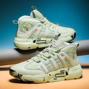 Automne garçons <span class=keywords><strong>Junior</strong></span> lycée chaussures de basket-ball confortable Absorption des chocs Friction son grands adolescents baskets - Product Image 3