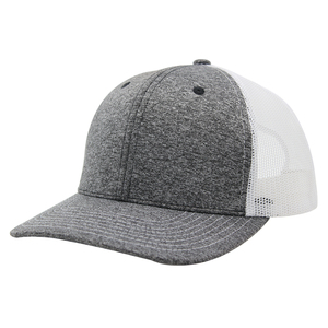 Gorra <span class=keywords><strong>Trucker</strong></span> <span class=keywords><strong>Negra</strong></span> Lisa Personalizable con Parches de Logotipo, de Alta Calidad, Estilo Richardson de 6 Paneles, Modelo 112, con Cierre a Presión - Product Image 6