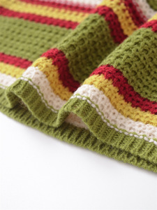 2025 dropship đại lý hợp thời trang phổ biến thời trang Polo Sọc dệt kim của phụ nữ Dresses - Product Image 6