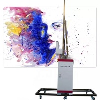 Máquina de impresión de azulejos de vidrio automática, arte de pared, inyección de tinta, mural, decoración, uv, impresora 3d