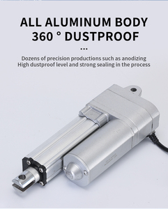 12VDC/24V 150mm高速リニアアクチュエータ 6インチストローク 110ポンド最大リフト IP54防水DCモーター 家庭用電化製品取り付け用 - Product Image 4