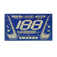 Tersedia Stok Layar Digital Cluster Asli FUSENSTAR VA Segment Panel untuk Yamaha Aerox NVX155 2023 2025 Layar LCD Segment